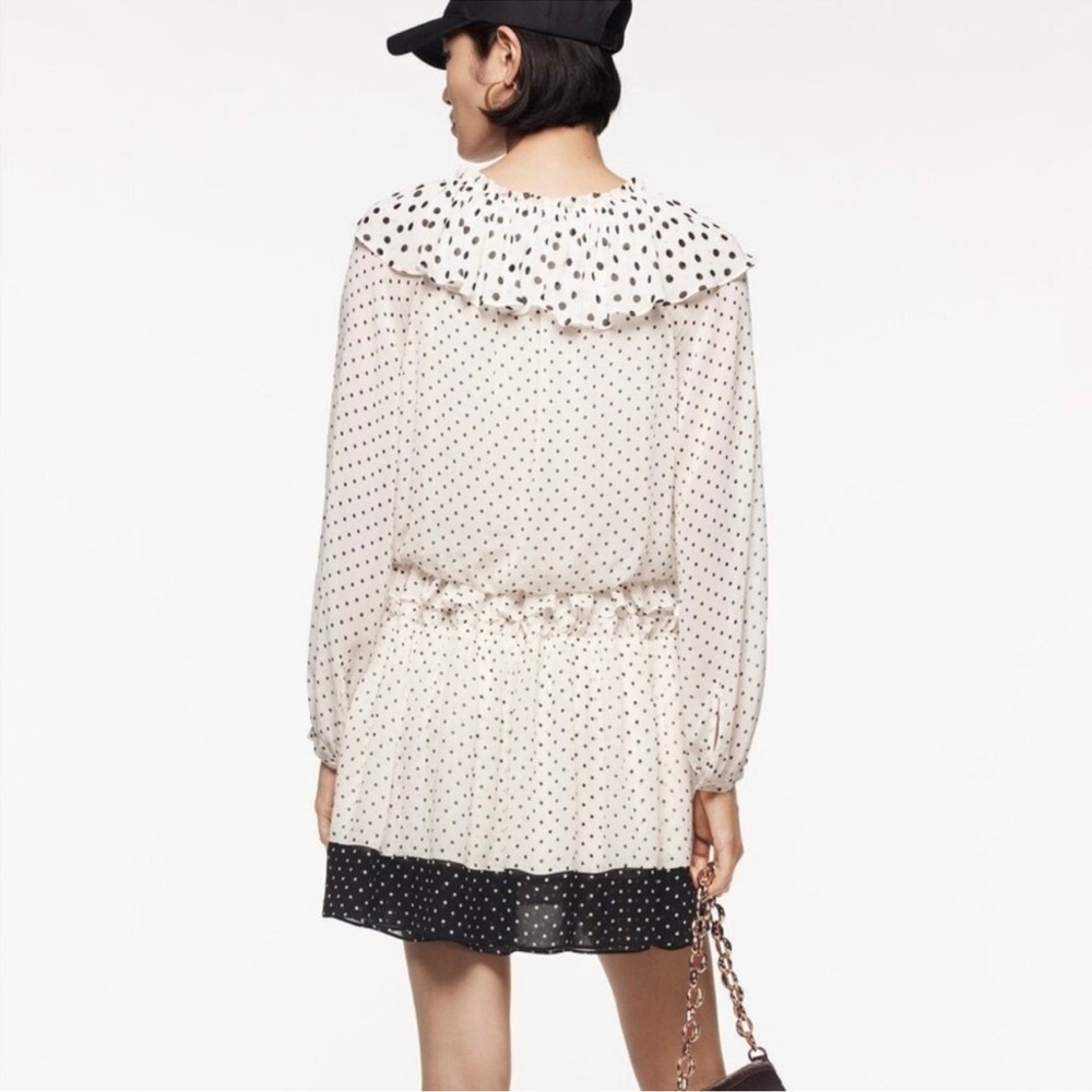 Zara Studio POLKA DOT MINI DRESS LIMITED EDITION defect - Picture 5 of 14